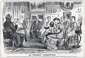 Noise Prints: Cartoon, An Unseemly Interruption 1881