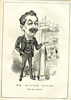 Images Dated 22nd August 2017: Cartoon, Walter Joyce, English actor