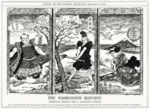 Nations Collection: Cartoon, The Washington Hatchet