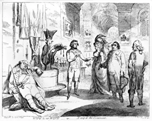 Continent Prints: Cartoon, Wife & No Wife, or, A trip to the Continent