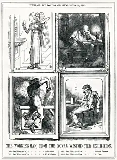 Progressive Prints: Cartoon, The Working-Man, Royal Westminster Exhibition