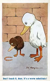 Cartoon - WWI Food Substitute Satire