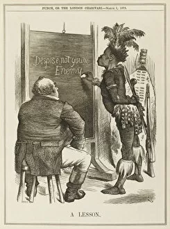 1879 Collection: Cartoon / Zulu War / Punch
