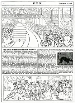 Cartoons, The Guide to the Metropolitan Railway, London