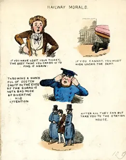 Cartoons, Hail, Rain, Steam and Speed by an Old Stoker