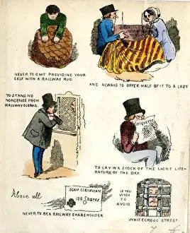 Cartoons, Hail, Rain, Steam and Speed by an Old Stoker