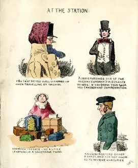 Cartoons, Hail, Rain, Steam and Speed by an Old Stoker