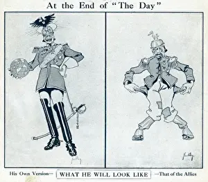 Proud Prints: Cartoons, What He Will Look Like, WW1