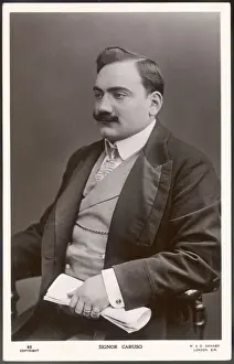 Caruso / Downey Postcard