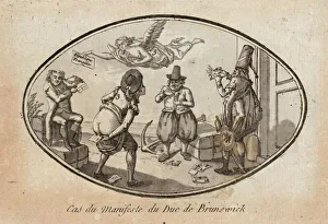 Cas du manifeste du Duc de Brunswick Cas du manifeste du Duc de Brunswick