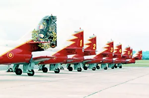 Aerobatic Prints: CASA C-101EB Aviojets of Patrulla Aguila