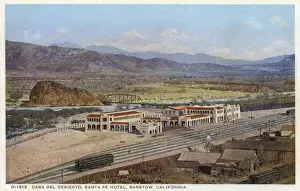 Casa del Desierto, Santa Fe Hotel, Barstow, California, USA