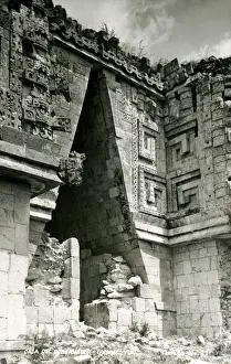 Maya Prints: Casa del Gobernador (Governors Palace) Uxmal Yucatan Mexico