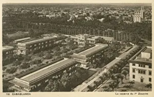 Casablanca, Morocco - Barracks of the 1st Zouaves