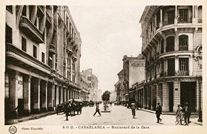 Casablanca, Morocco - Boulevard de la Gare