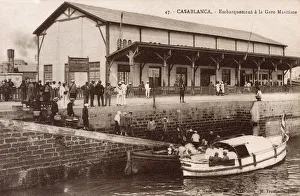 Morocco Gallery: Casablanca, Morocco - Maritime Station