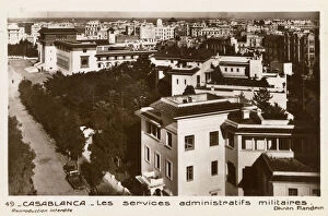 Administrative Collection: Casablanca, Morocco - Military administrative services