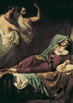 Alisal Gallery: CASADO DEL ALISAL, Jos頨1832-1886). Last moments