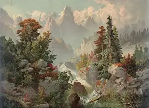 Cascade in the Rocky Mountains