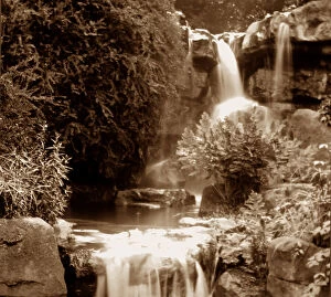 Battersea Collection: Cascade waterfall, Battersea Park, London