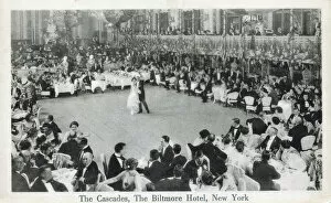 Images Dated 21st November 2013: The Cascades Ballroom in the Biltmore Hotel, New York