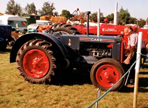 Barleylands Prints: Case C tractor