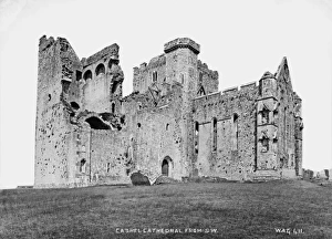 Closer Gallery: Cashel Cathedral from Sw
