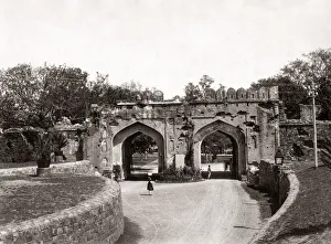 Cashmere or Kashmir Gate Delhi, India, c. 1880 s