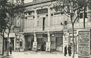 Strasbourg Prints: Casino on Boulveard de Strasbourg, Toulon, France