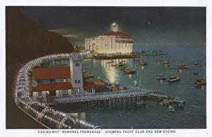 Casino building, Santa Catalina Island, California, USA