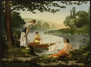 Casino entrance, On the Border of the Lake, by L. Hodebert