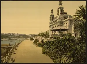 Casino entrance, with Monaco, Monte Carlo, Riviera