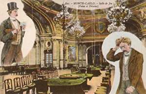 Roulette Gallery: Casino Interior, Monte Carlo, Monaco