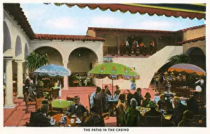 Agua Gallery: Casino patio, Agua Caliente, Tijuana, Mexico