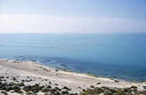 Caspian Sea Shore - near Krasnovodsk - a view