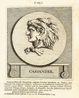 Gods And Heroes Prints: Cassander, king of the ancient kingdom of Macedon