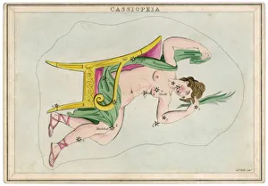 Constellation Gallery: Cassiopeia Star Map