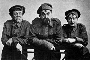 The Cast of the Better Ole - Bruce Bairnsfather play, WW1 The Cast of the Better Ole - Bruce Bairnsfather play, WW1