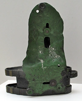 Images Dated 13th March 2012: Cast Iron Starkies Patent Money Bank modelled as a cannon