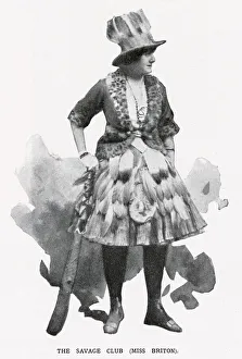 Images Dated 30th December 2020: A cast member of the Albert de Courville revue, Shell Out at the Comedy Theatre