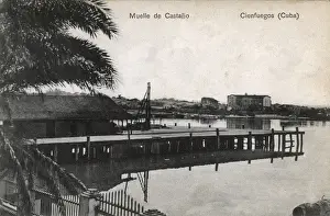 Castano wharf dock, Cienfuegos, Cuba