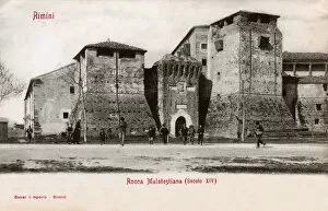 Malatesta Gallery: Castel (Castle) Sismondo, Rimini, Romagna, Italy