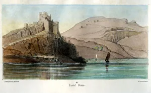 Castel Prints: Castel Rosso, Greece