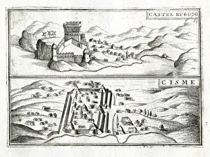 Castel Prints: Castel Ruggio, Cisme, Greece