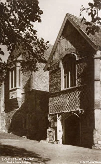 Acre Gallery: Castle Acre Priory, Norfolk - Porch and Priors Lodging