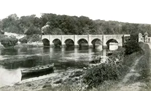 Ulster Prints: Castle Bridge, River Crana, Buncrana, Donegal, Ireland