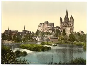 Hesse Nassau Prints: Castle and cathedral, Limburg (i. e. Limburg an der Lahn), H