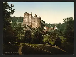 Clisson Prints: The castle, Clisson, France