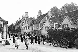 Idyll Prints: Castle Combe, Victorian period