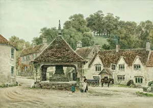 Wiltshire Prints: Castle Combe, Wiltshire